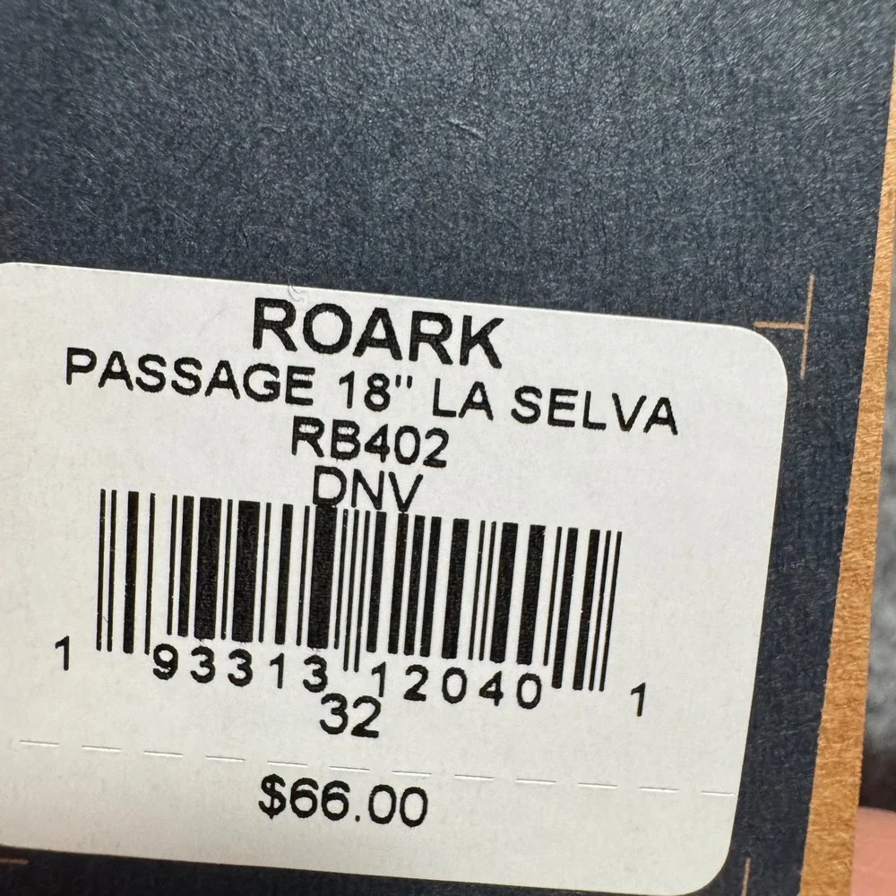 Roark measurements outseam